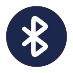 Bluetooth Circle SVG Icon